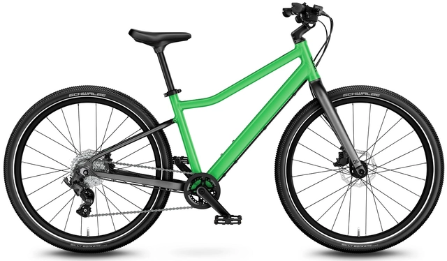 Woom Explore 5 24" Jungle Green 9kg, 7-11 years, 125-145cm 