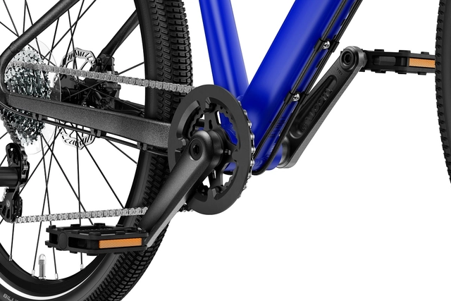 Woom Explore 5 24" Magnetic Blue 9kg, 7-11 years, 125-145cm 