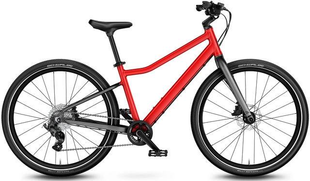 Woom Explore 5 24" Woom Red 9kg, 7-11 years, 125-145cm 