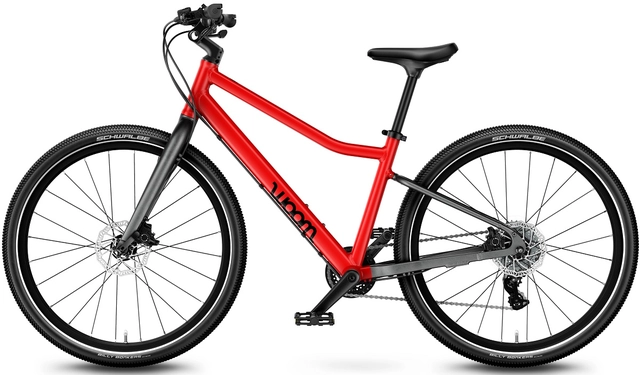 Woom Explore 5 24" Woom Red 9kg, 7-11 years, 125-145cm 