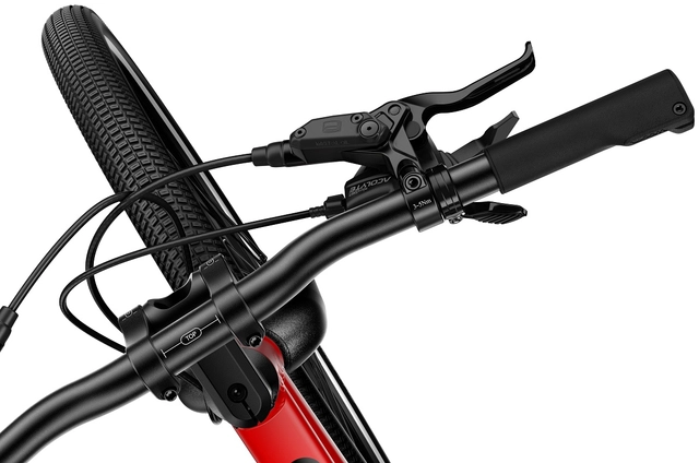 Woom Explore 5 24" Woom Red 9kg, 7-11 years, 125-145cm 