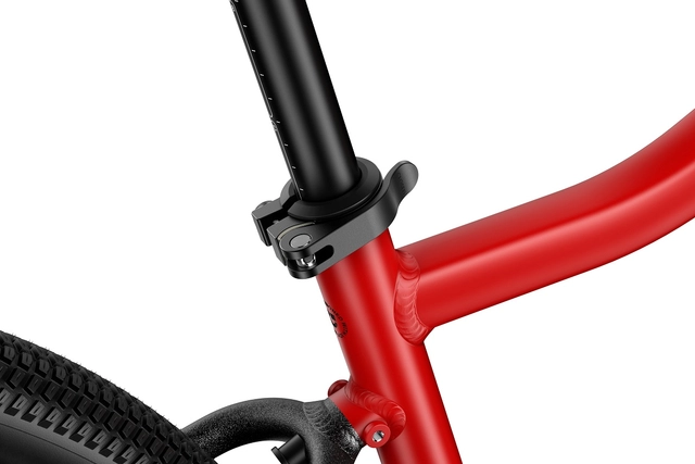 Woom Explore 5 24" Woom Red 9kg, 7-11 years, 125-145cm 