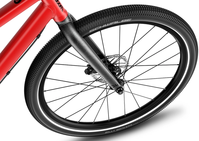 Woom Explore 5 24" Woom Red 9kg, 7-11 years, 125-145cm 