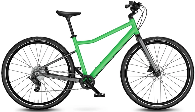 Woom Explore 6 26" Jungle Green 9,5kg, 10-14 years, 140-165cm 