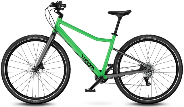 Woom Explore 6 26" Jungle Green 9,5kg, 10-14 years, 140-165cm 