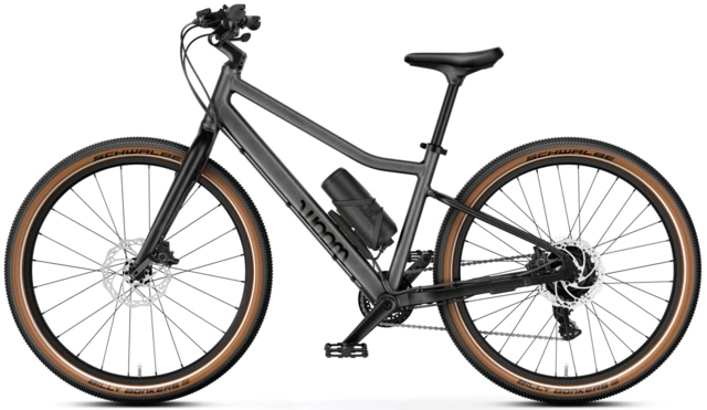 Woom Explore E 5 24" Graphite Grey 13,1kg, 7-11 years, 125-145cm 