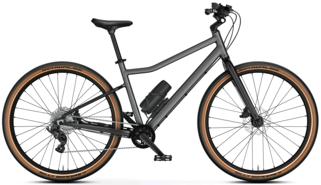 Woom Explore E 6 26" Graphite Grey 13,6kg, 10-14 years, 140-165cm 