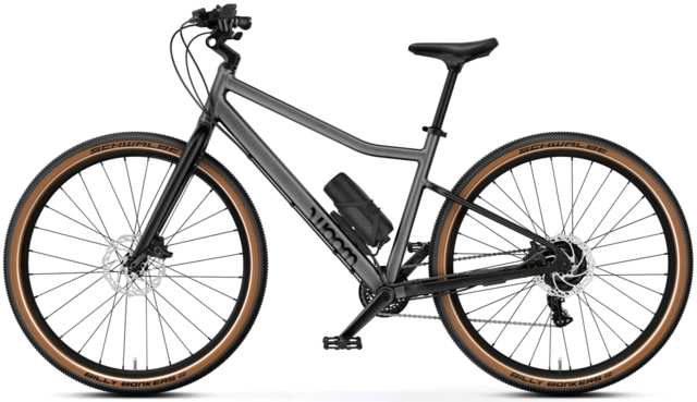 Woom Explore E 6 26" Graphite Grey 13,6kg, 10-14 years, 140-165cm 