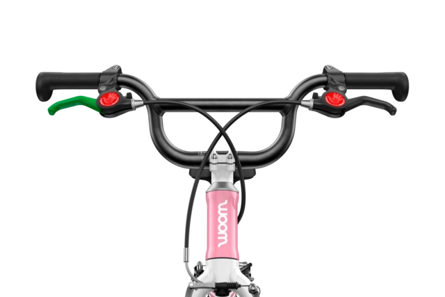 Woom Go 1 Plus 14" Powder Pink 4,45kg, 3-4,5 år, 95-110cm 