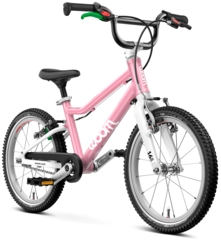 Woom Go 3 16" Powder Pink 5,7kg, 4-6 år, 105-120cm