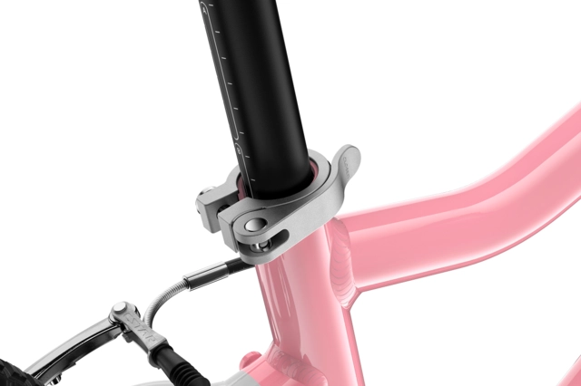 Woom Go 3 16" Powder Pink 5,7kg, 4-6 år, 105-120cm 