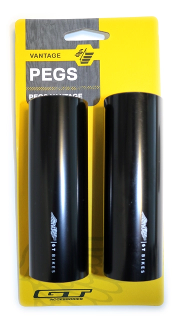 Pegs 14mm black Pair 