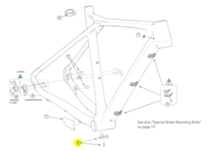 GT BB cable guide 2018-&gt; Zaskar Carbon