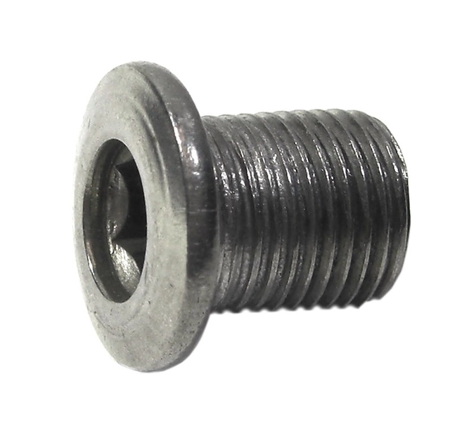 Yamaha chainring bolt nut, long 