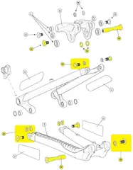 Sensor Al Link/CS/SS/Pivot hardware GT Sensor Comp/Sport 2022-&gt;