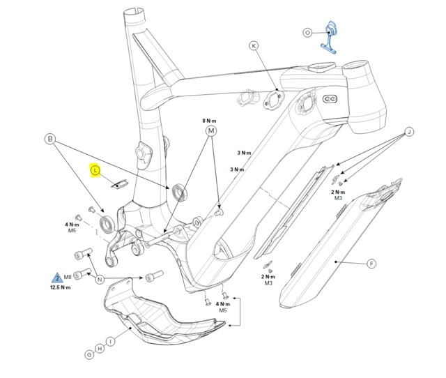 GT E- Cable Exit Port 