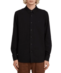 Volcom Oxford Stretch L/S New Black - M