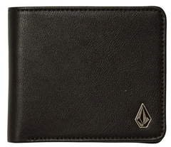 Volcom Slim Stone Pu Wlt S Black - One Size