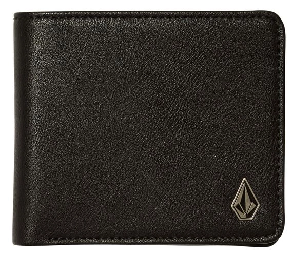 Volcom Slim Stone Pu Wlt S Black - One Size 