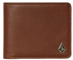 Volcom Slim Stone Pu Wlt S Brown - One Size