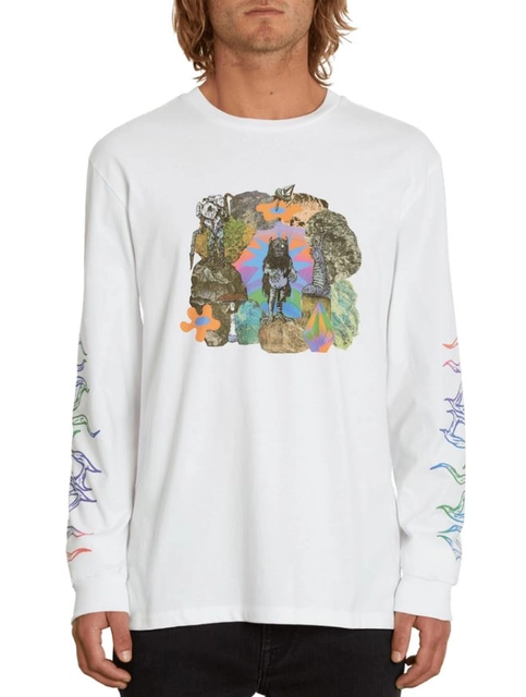 Volcom FA Chrissie AbbottxFrench LS Tee White - M 
