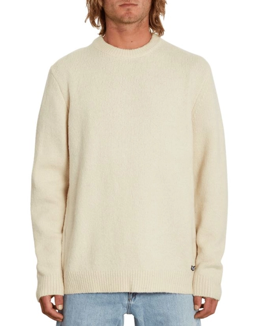 Volcom Ledthem Sweater Whitecap Grey - S 