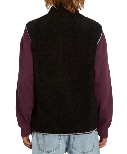 Volcom Muzzer Fuzzar Vest Black - M 