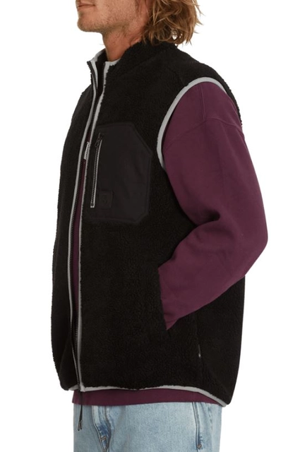 Volcom Muzzer Fuzzar Vest Black - M 