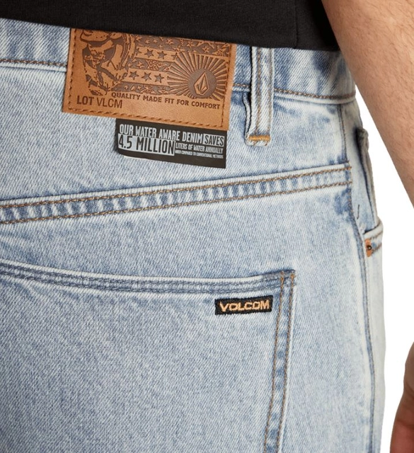 Volcom Solver Denim Heavy Worn Faded - 26/30 
