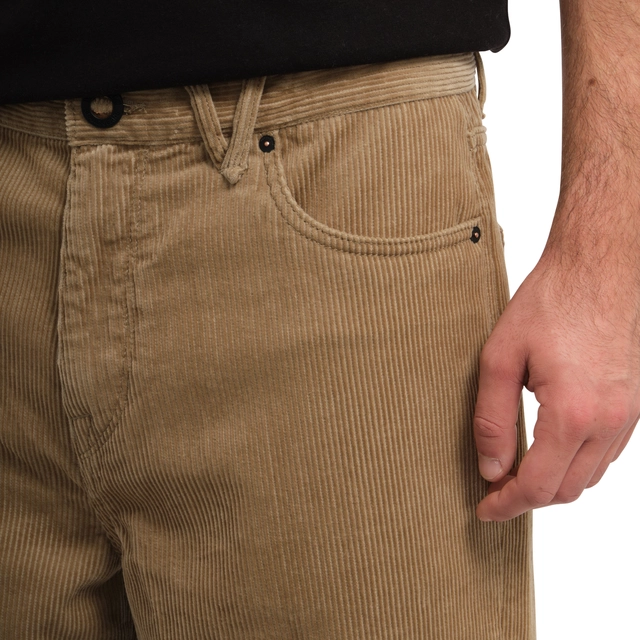 Volcom Billow Tapered Cord Pant Khaki - 36 