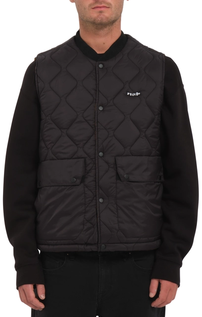 Volcom Bowered Vest Bitter Chocolate - M 