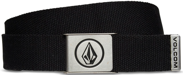 Volcom Circle Web Belt Black - One Size 