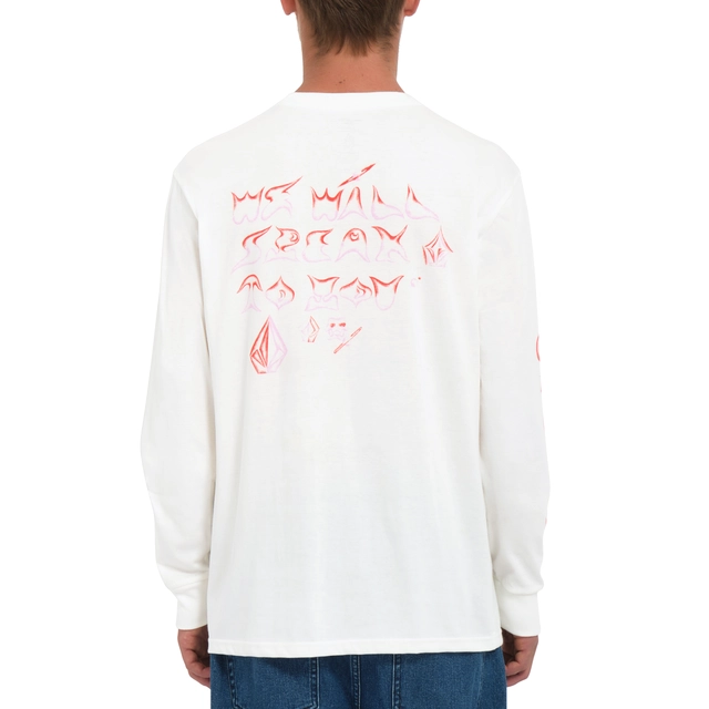 Volcom FA Sam Ryser LS Tee Off White - S 