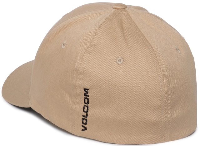 Volcom Full Stone Flexfit Hat Khaki - S/M 