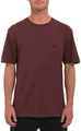 Volcom Stone Blanks BSC SS Tee Bitter Chocolate - S