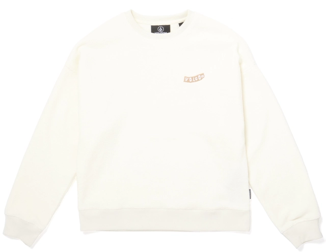 Volcom Too Kool Crew Dirty White - L/12år 