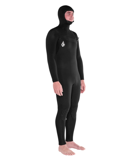 Volcom 5/4/3mm Hood Chestzip Fullsuit Black - XL 