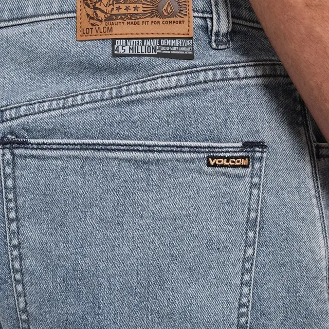 Volcom Billow Denim Ash Blue - 30 