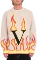 Volcom Fergadelic Sweater Dirty White - L