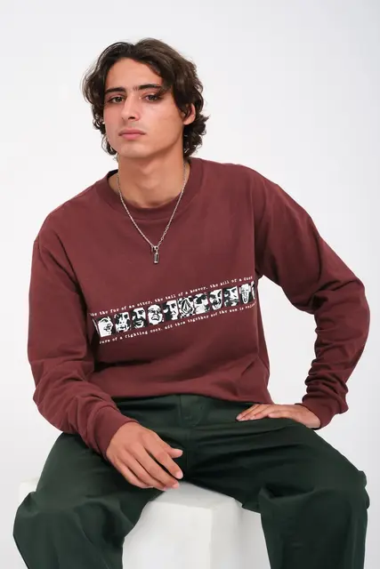 Volcom Skate Vitals Remy LS Tee 2 Merlot - L 