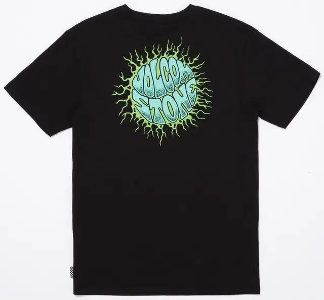 Volcom Udder Space SS Tee Black - L/12år 