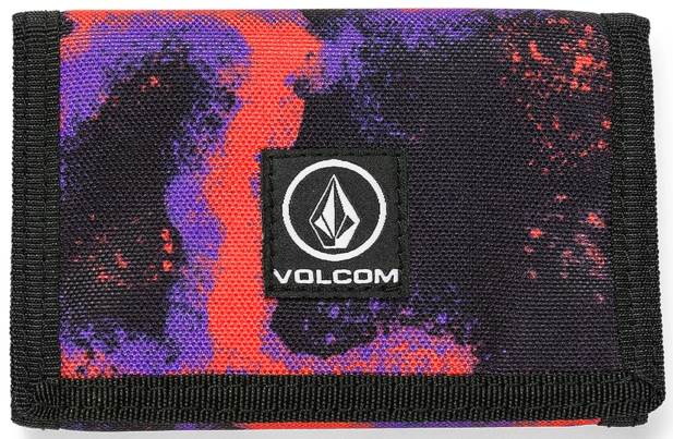 Volcom Box Stone Wallet Bright Red - One Size 