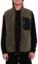 Volcom Muzzer Fuzzar Vest Wintermoss - XS 