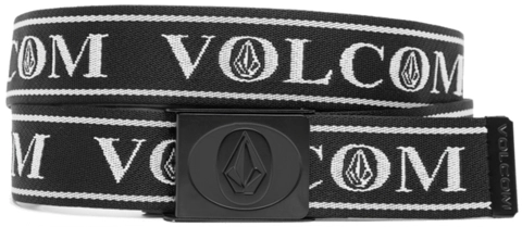 Volcom Oh Stone Web Belt Black - One Size