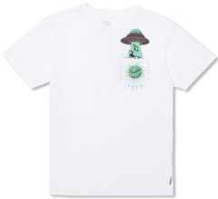 Volcom Udder Space SS Tee White - L/12&#229;r