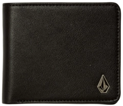 Volcom Slim Stone PU Wallet S Black