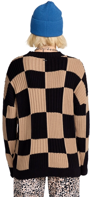 Volcom Tripnotic Sweater Black Combo - L 