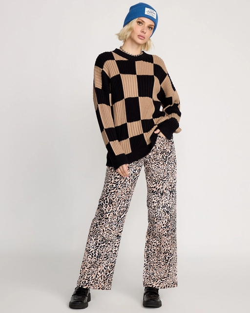 Volcom Tripnotic Sweater Black Combo - L 