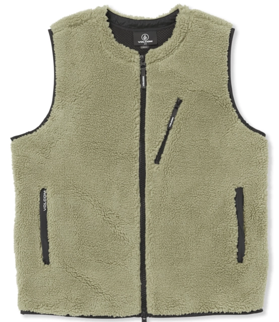 Volcom Archstone Vest Thyme Green - L 