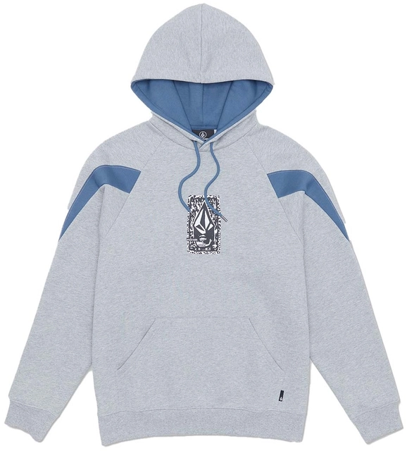 Volcom Dental Pullover Heather Grey - L 